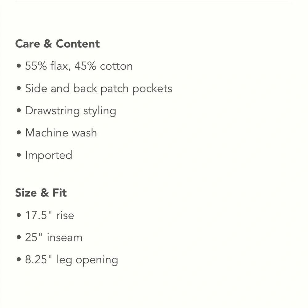 ✨ Anthropologie Drapey Harem Pants Sz S - Picture 7 of 7